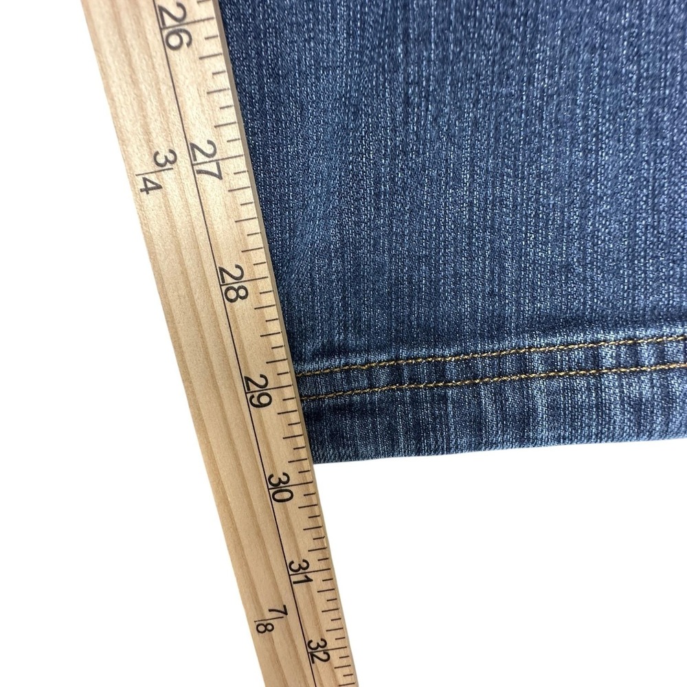 Duluth Trading Co Ballroom Double Flex Jeans Mens 40x32 Blue Slim Stretch Denim - Picture 10 of 11